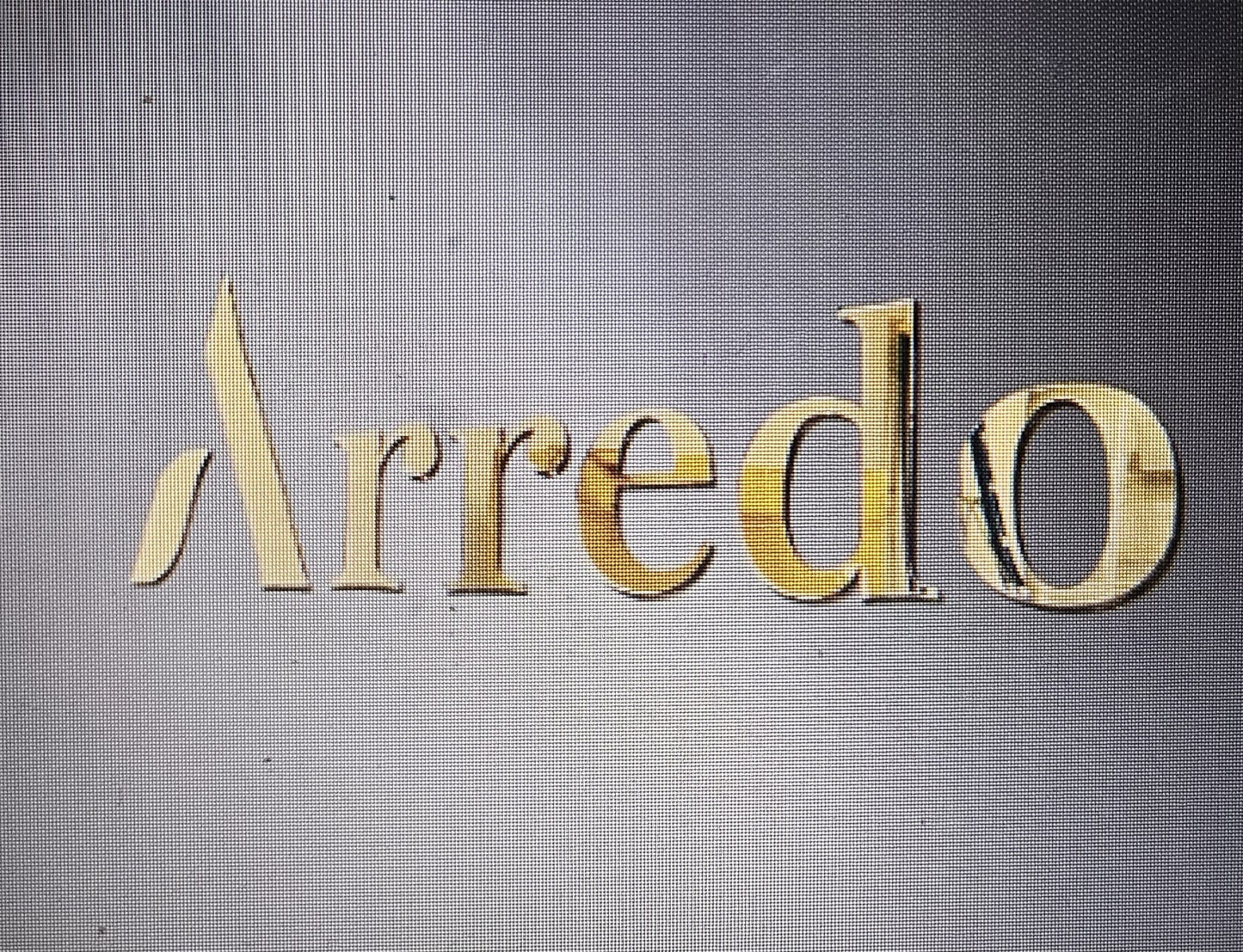 3mm Self Adhesive Mirror Gold Logo Sign, Custom Gold Mirror Signage, Personalized Office Decor, Branding Wall Sign, Gold Sign for Office