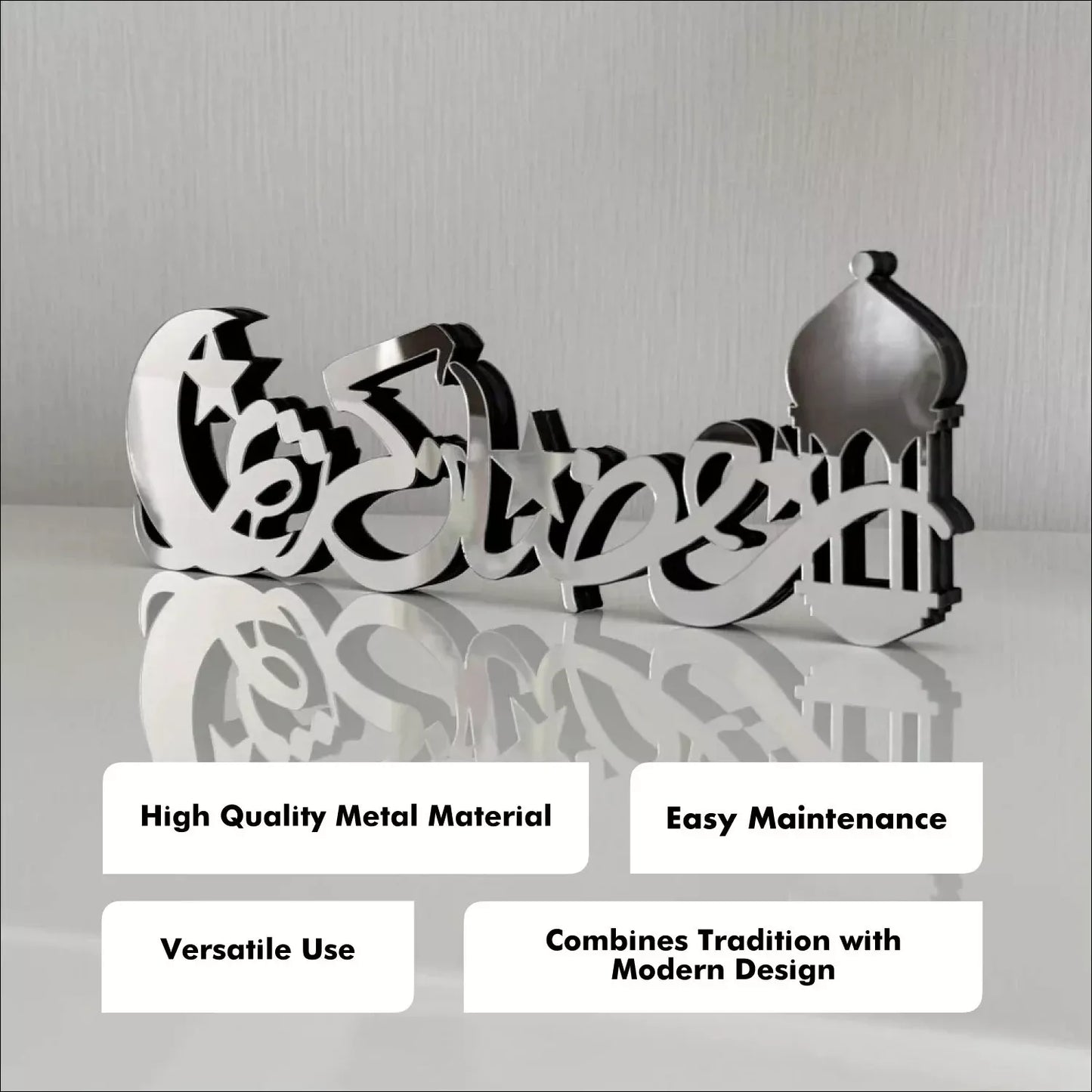 SHINNY ACRYLIC Ramadan Kareem Arabic Calligraphy - RAMADAN Gift