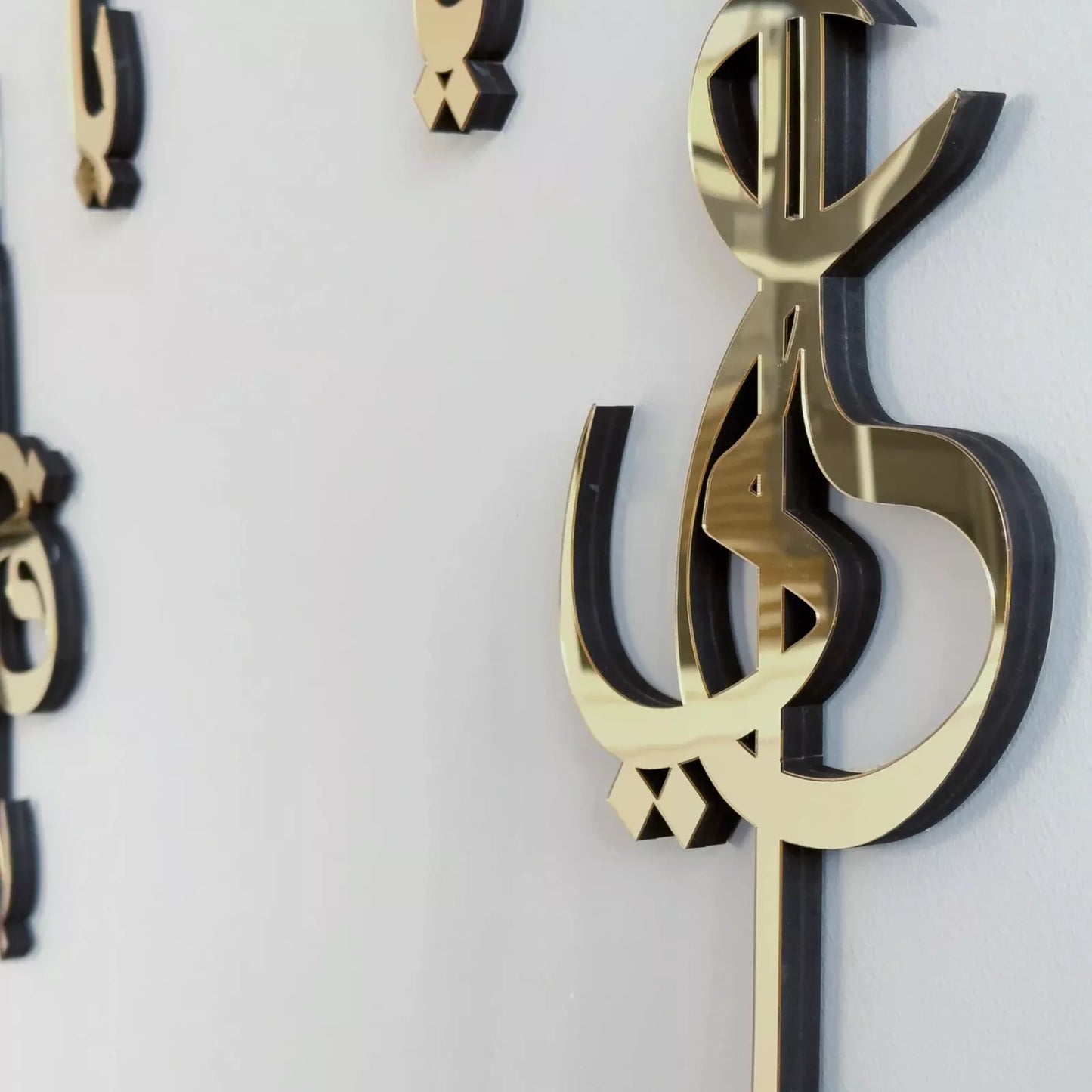 NEW PREMIUM Design Names of Ahlul Bayt, Wooden / Acrylic