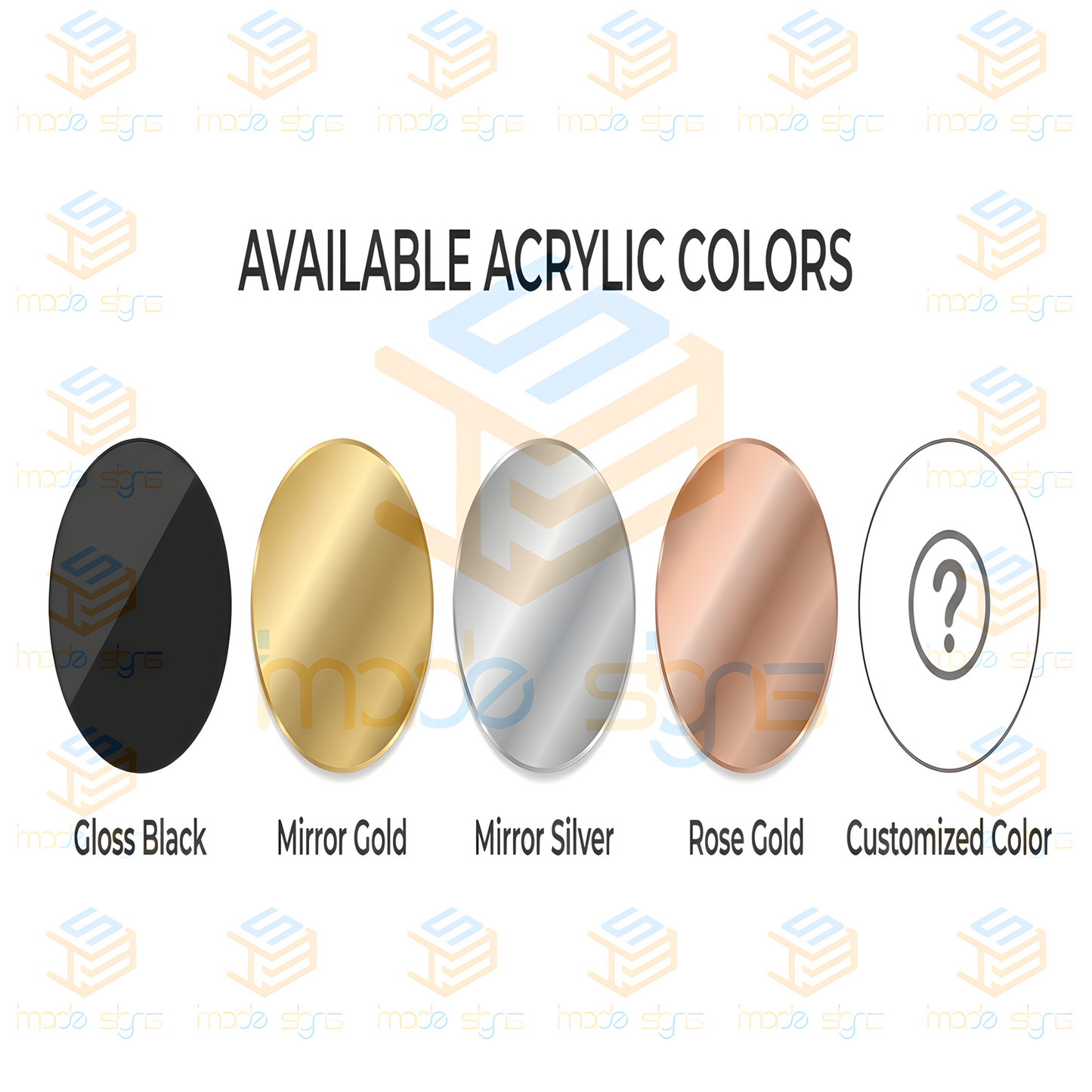 Custom 3D Acrylic Business Name Wall Sign (Salon & Spa)