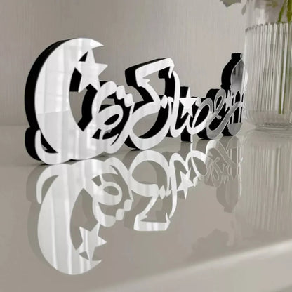 SHINNY ACRYLIC Ramadan Kareem Arabic Calligraphy - RAMADAN Gift